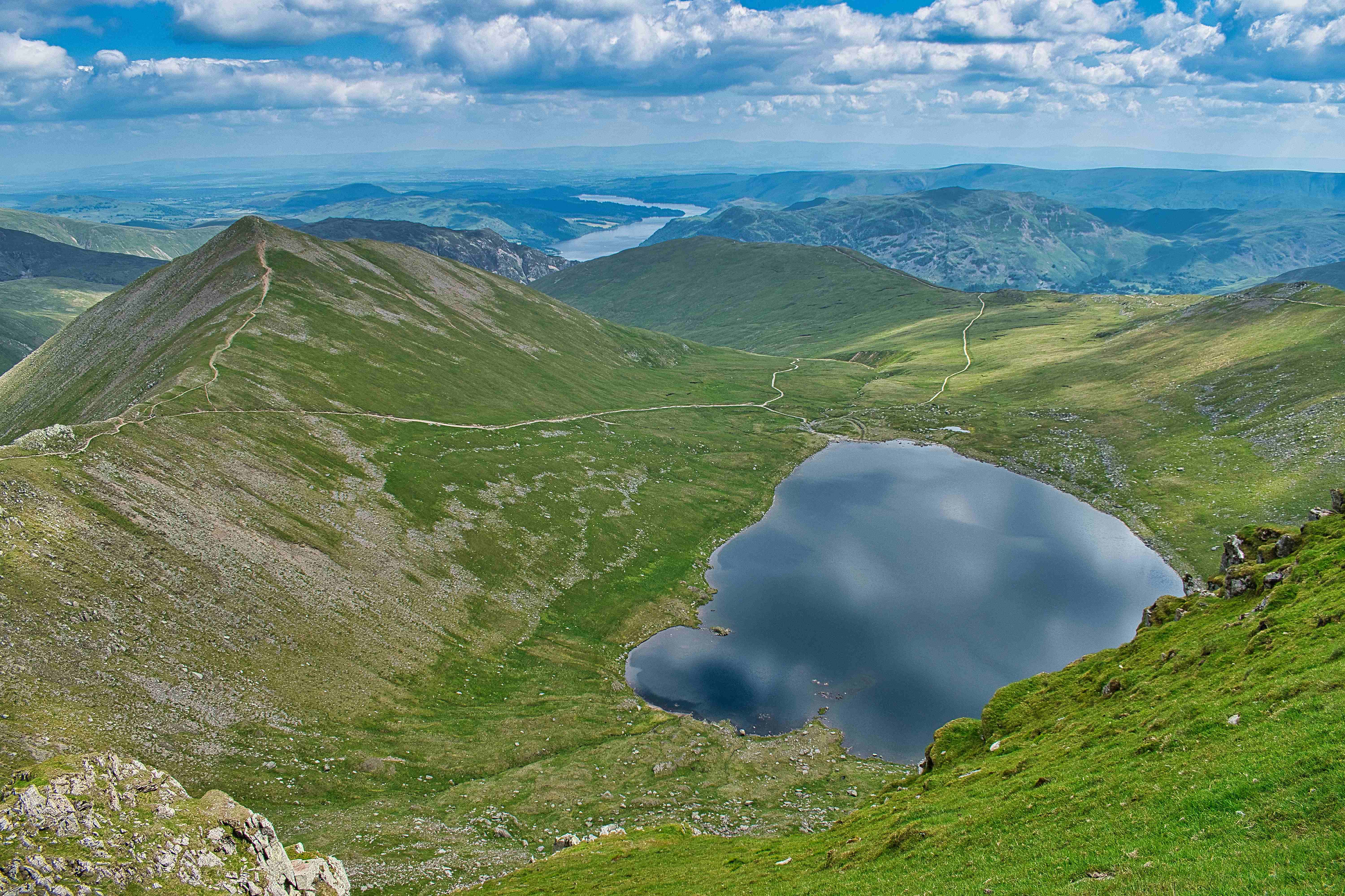Helvellyn from Swirls Car Park - Direct Ascent